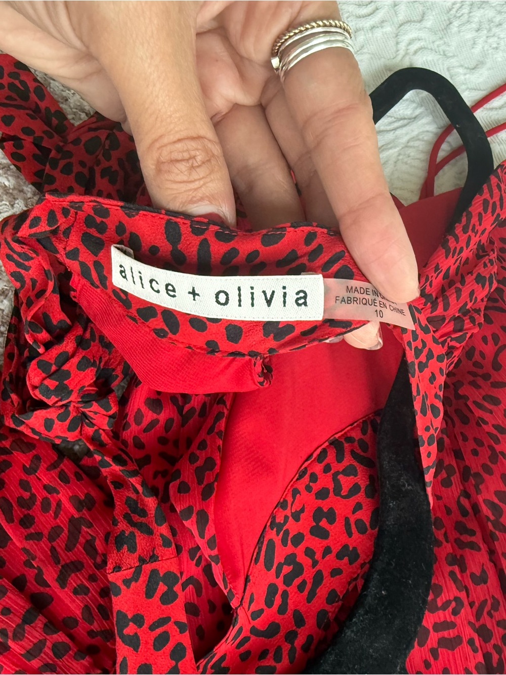 Alice + olivia open back maxi dress - fit and flare